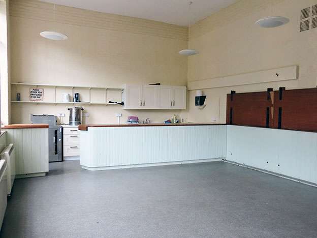 View of the upstairs room